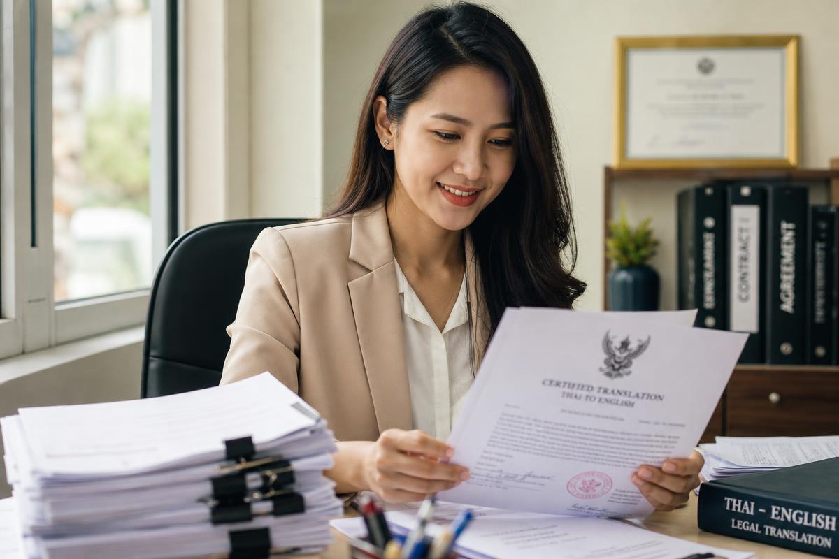 นักแปล NAATI Certified ตรวจเอกสารรับรอง